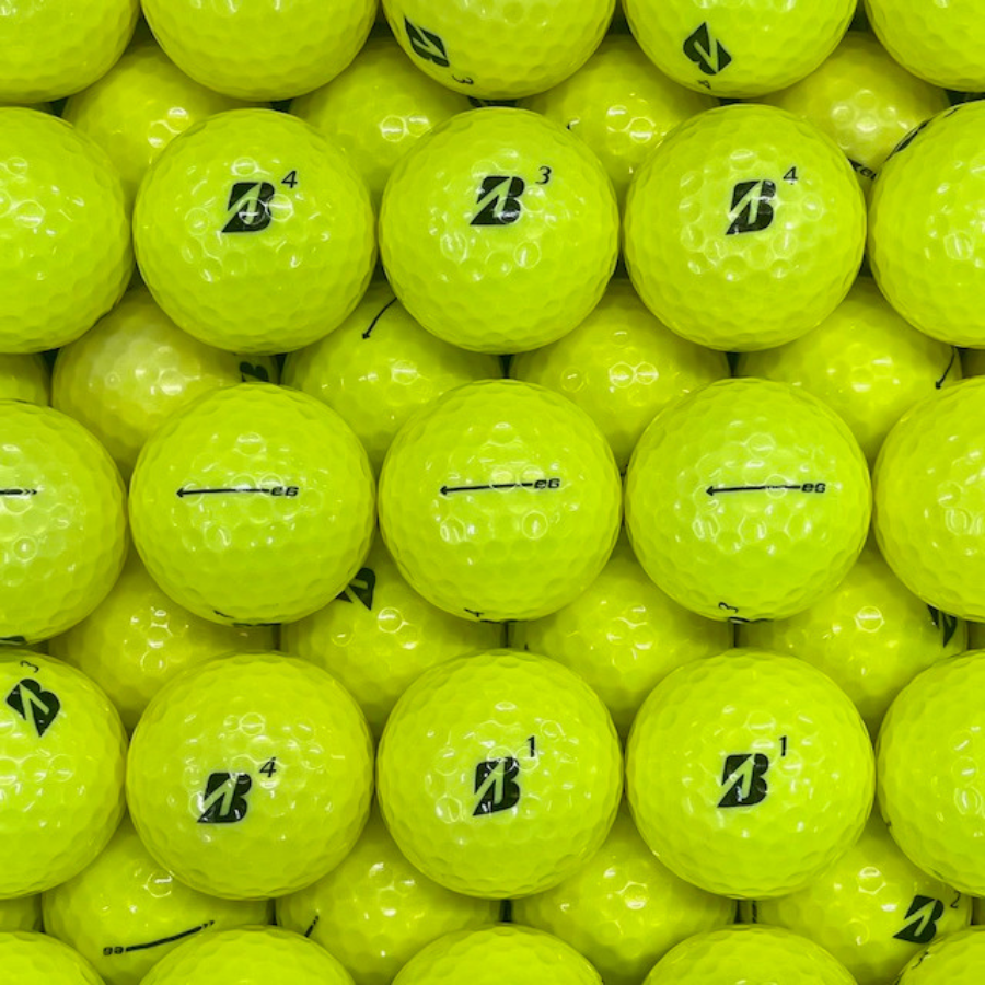 100 Bridgestone e6 Yellow Used Golf Balls in Bulk