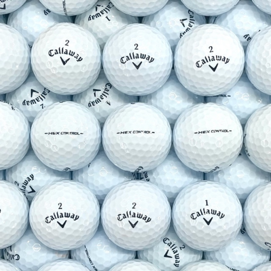 100 Callaway Hex Control Used Golf Balls