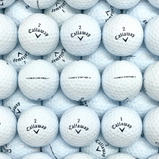 100 Callaway Hex Control Used Golf Balls
