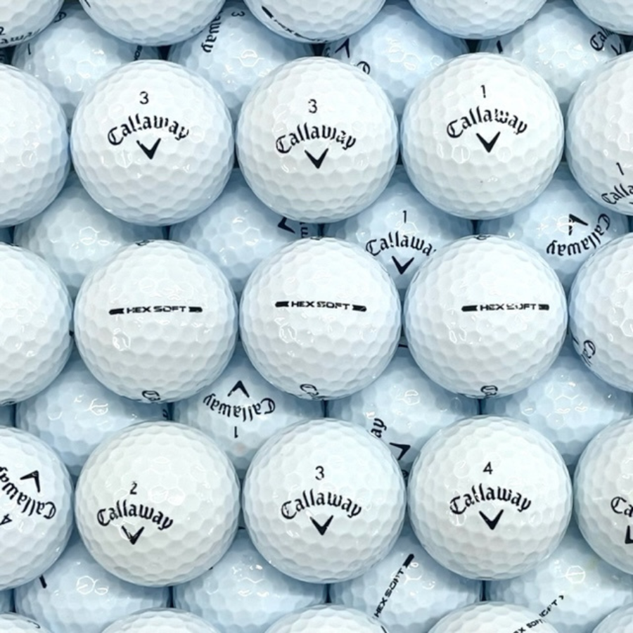 100 Callaway Hex Soft Used Golf Balls