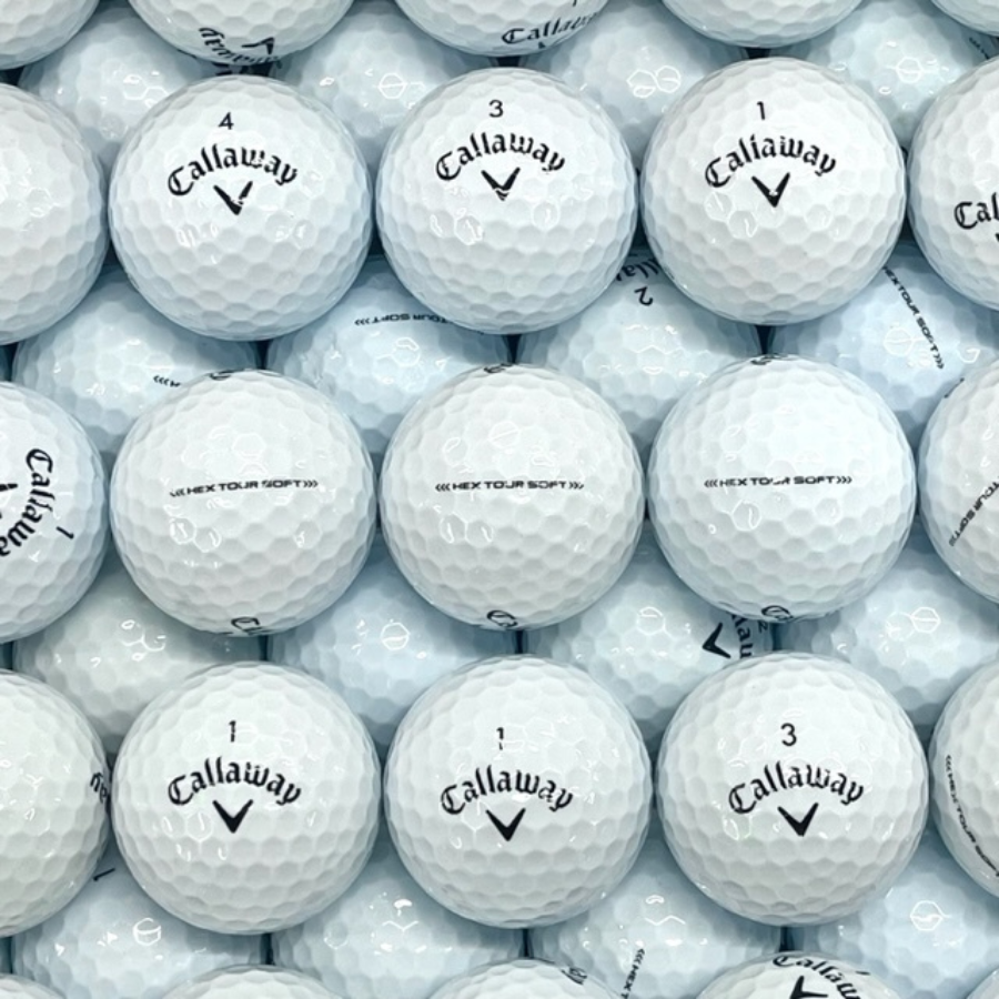 100 Callaway Hex Tour Soft Used Golf Balls