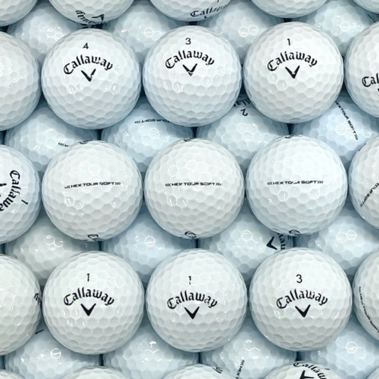 100 Callaway Hex Tour Soft Used Golf Balls