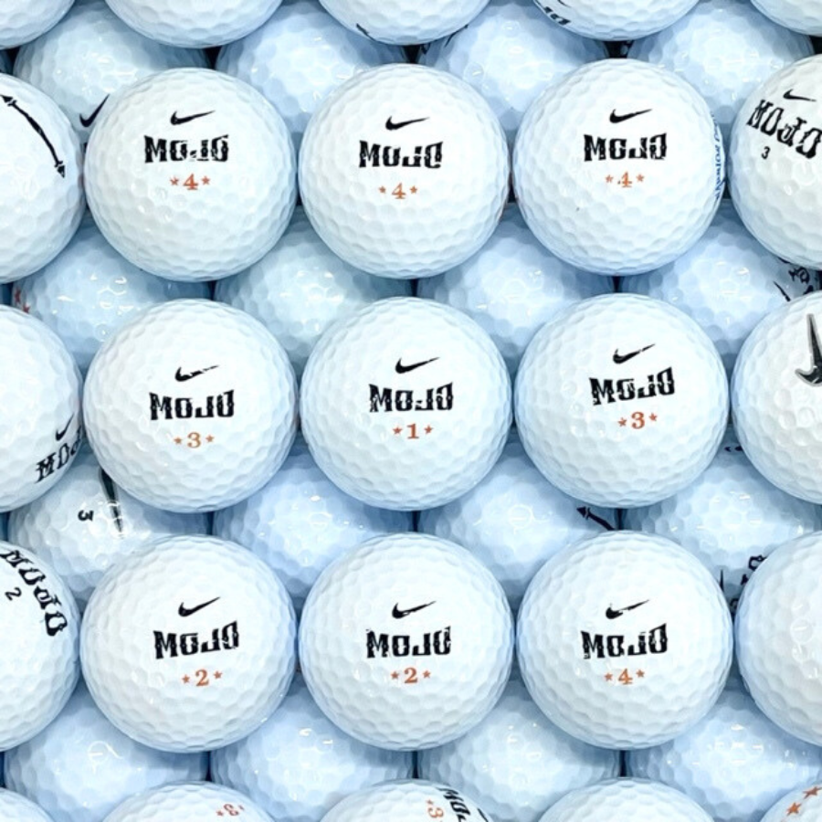100 Nike Mojo Used Golf Balls in Bulk