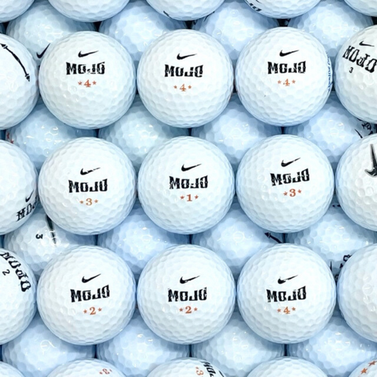 100 Nike Mojo Used Golf Balls in Bulk