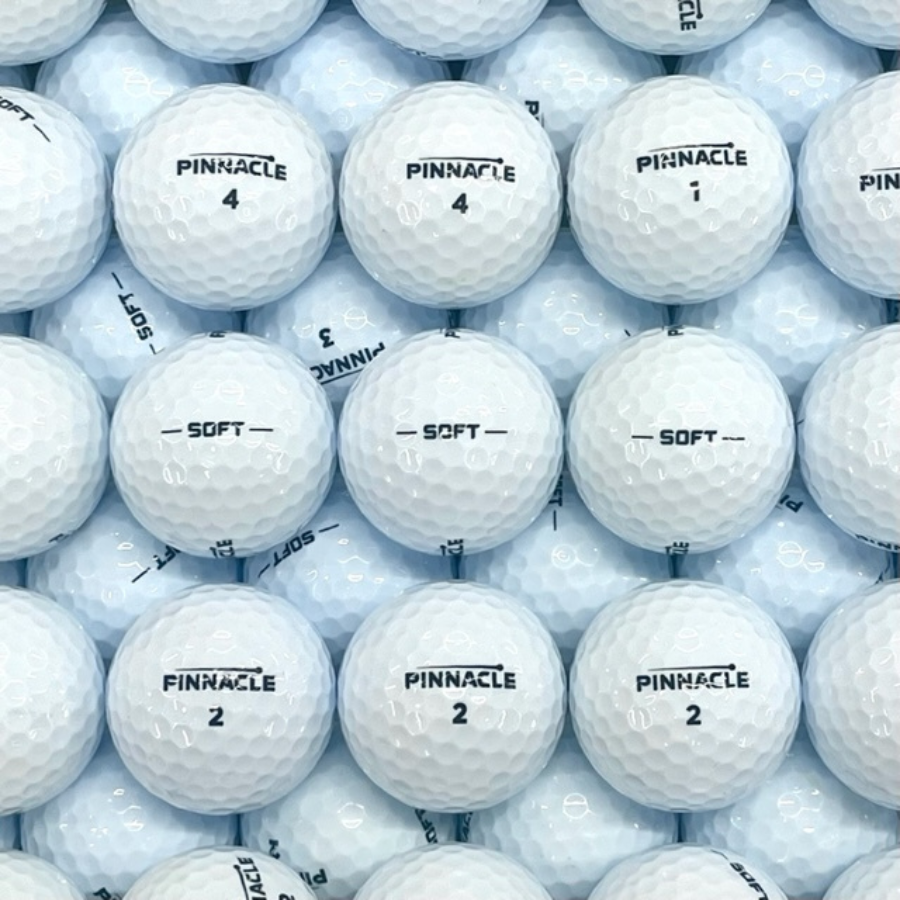 100 Pinnacle Soft Used Golf Balls
