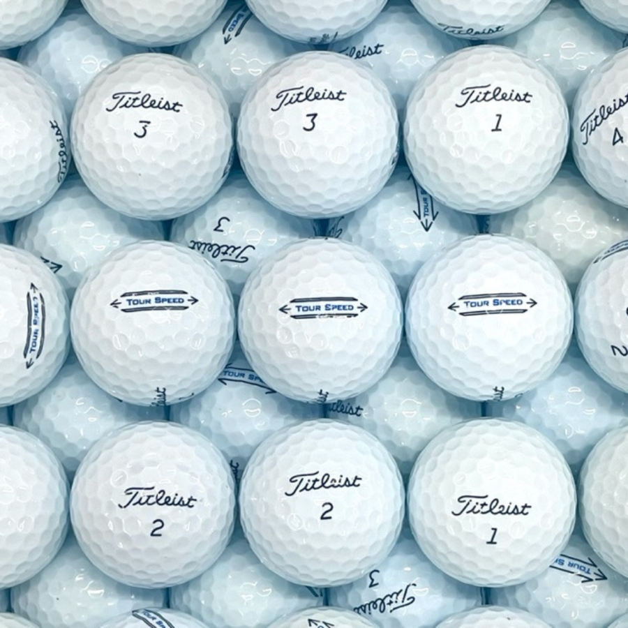 100 Titleist Tour Speed Used Golf Balls