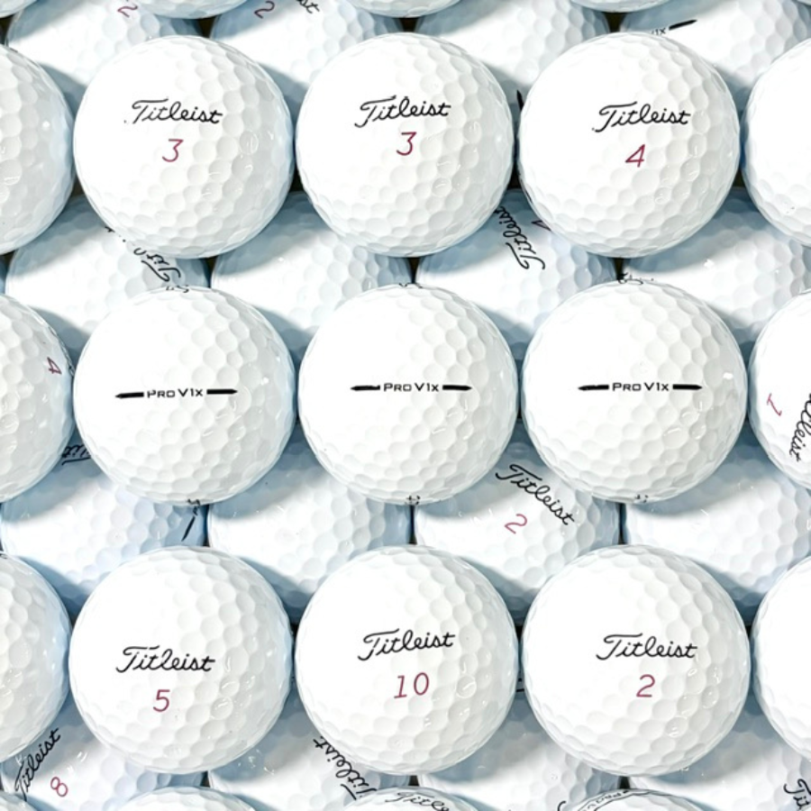 Titleist Pro V1x 2025 Used Bulk Golf Balls - golfballs.net