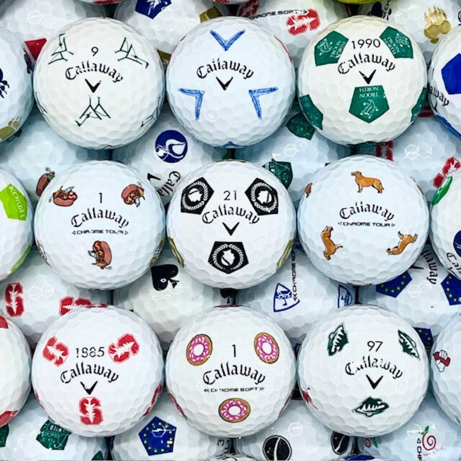 Callaway Chrome Soft/Tour Truvis Mystery Mix Used Golf Balls