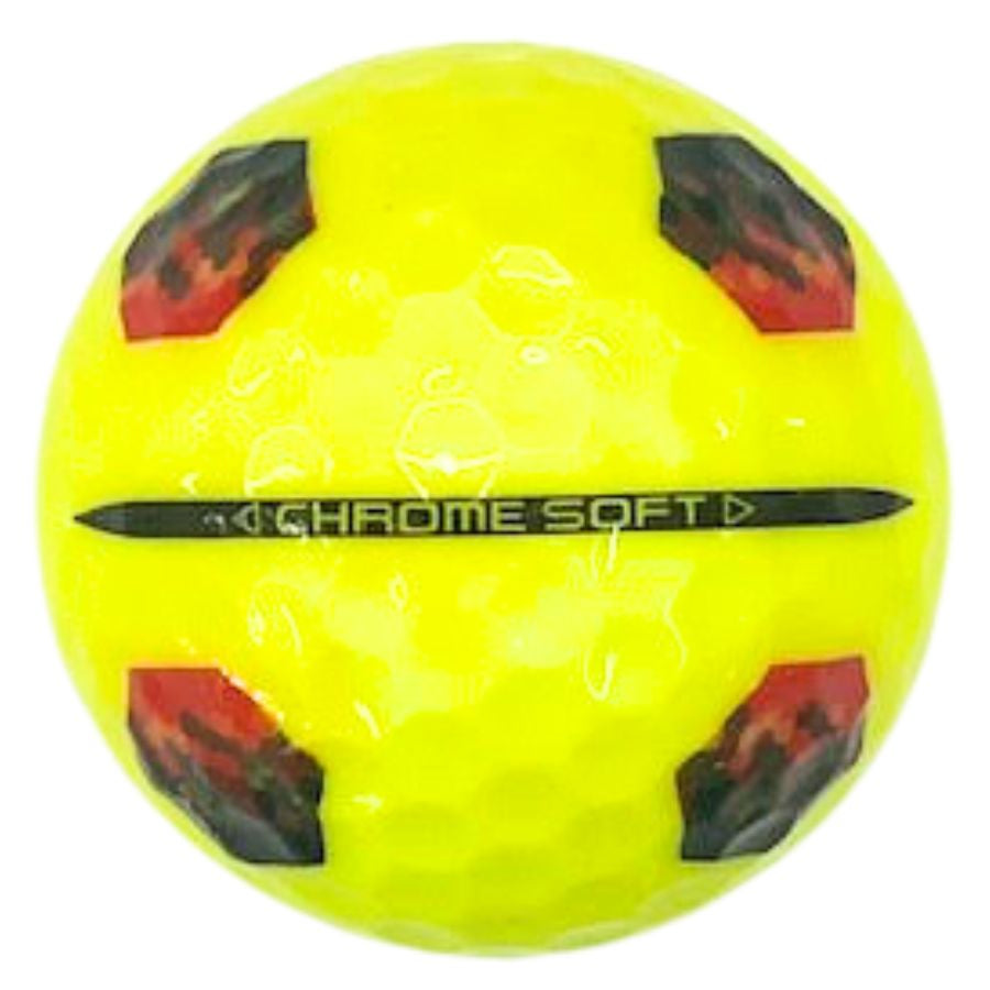 Callaway Chrome Soft TruTrack Yellow Used Golf Balls
