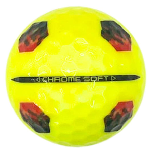 Callaway Chrome Soft TruTrack Yellow Used Golf Balls