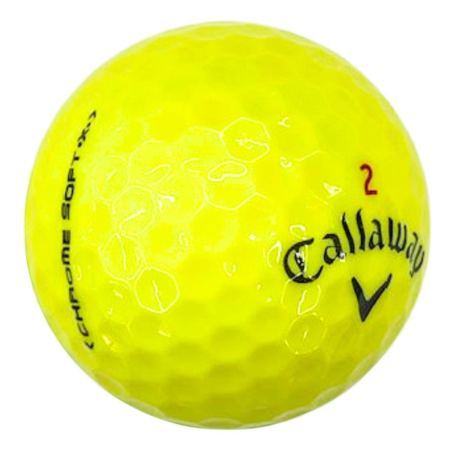 Callaway Chrome Soft X Yellow Used Golf Balls
