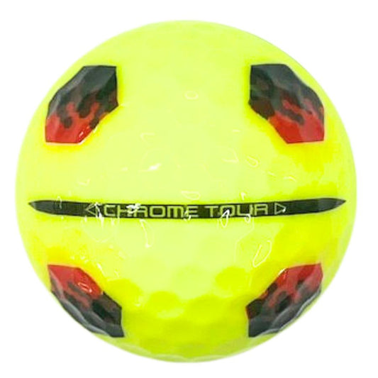Callaway Chrome Tour TruTrack Yellow Used Golf Balls