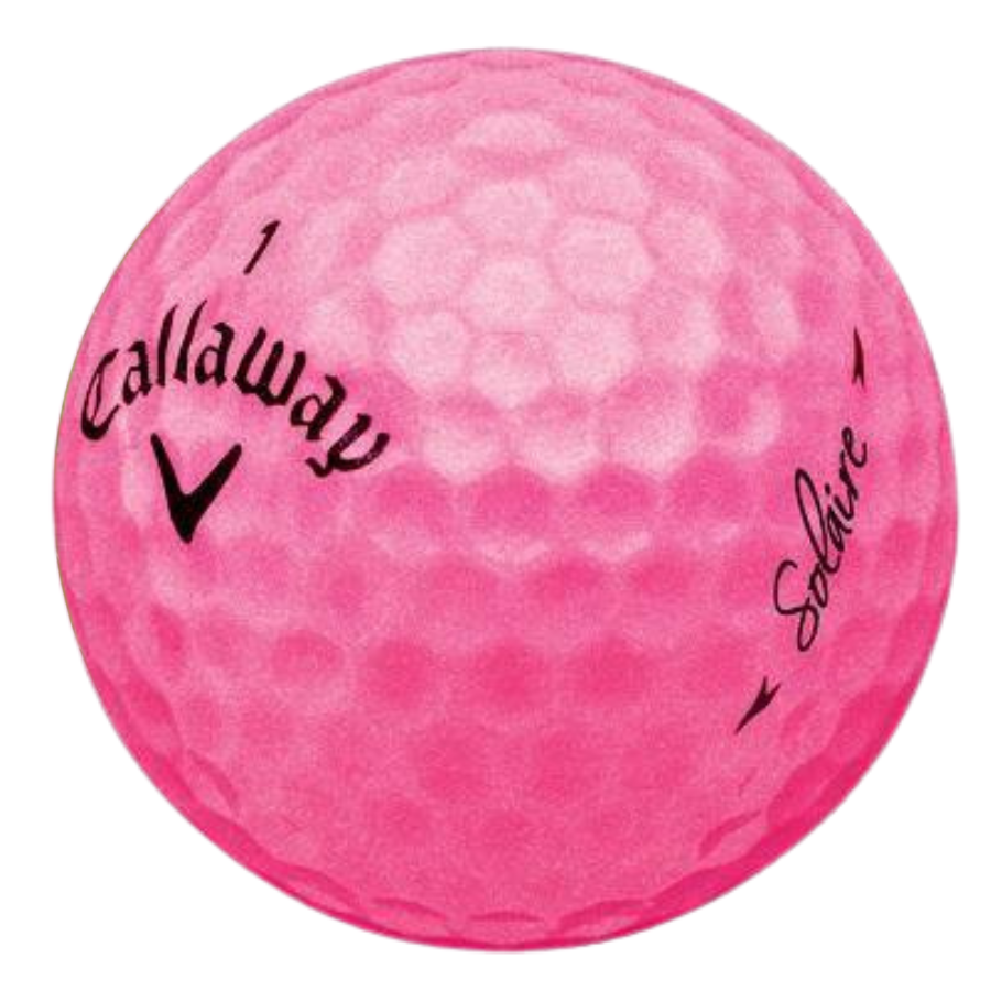 Callaway Solaire Pink Used Golf Balls