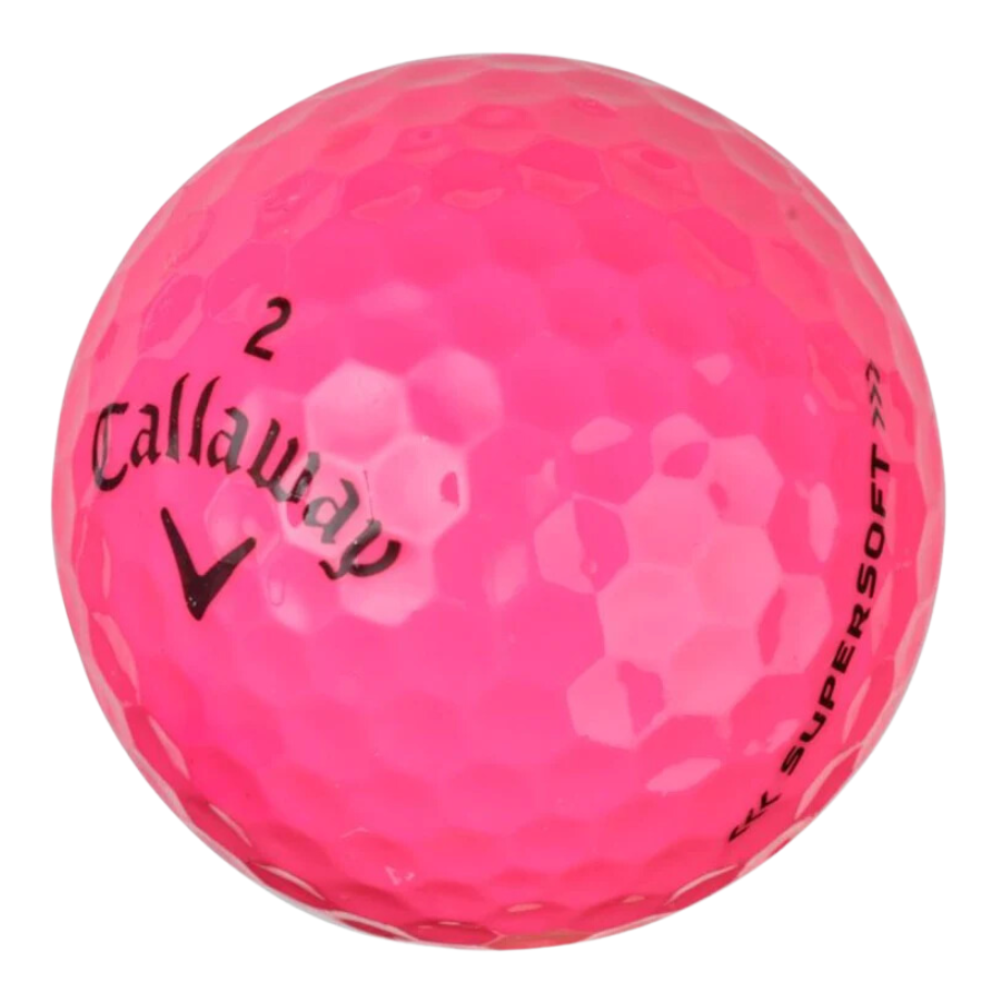 Callaway Supersoft Pink Used Golf Balls