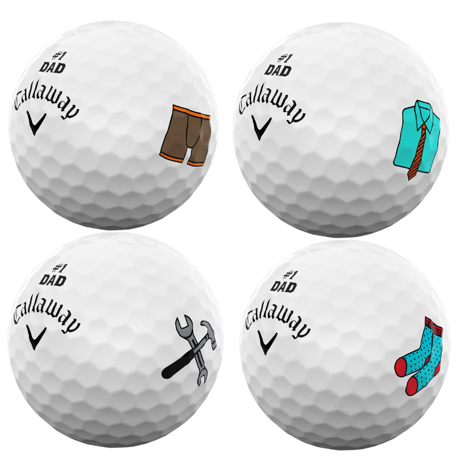 Callaway Supersoft Limited Edition Father's Day Golf Balls