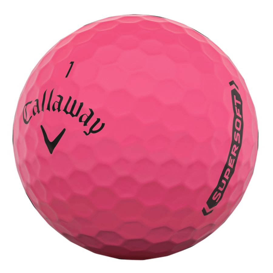 Callaway Supersoft Matte Pink Used Golf Balls