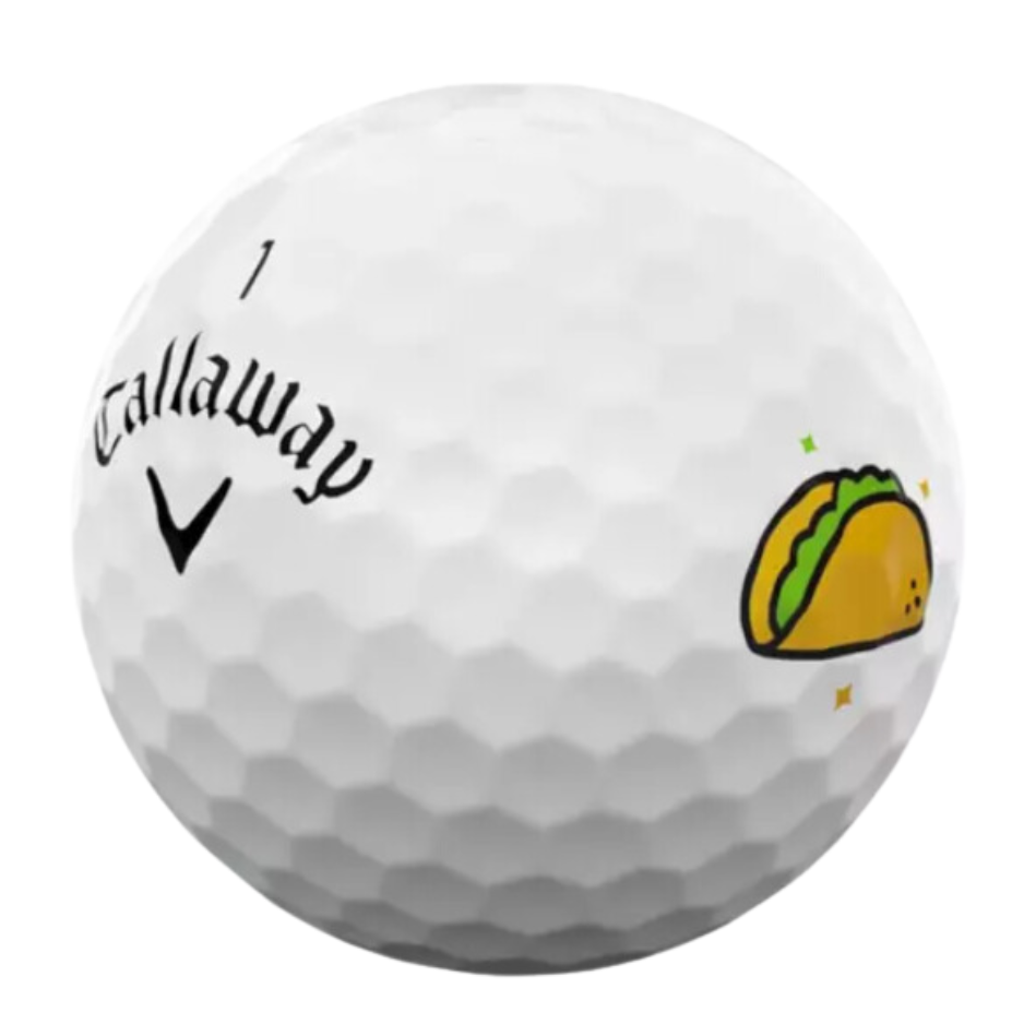 Callaway Supersoft Taco Limited Edition Used Golf Balls