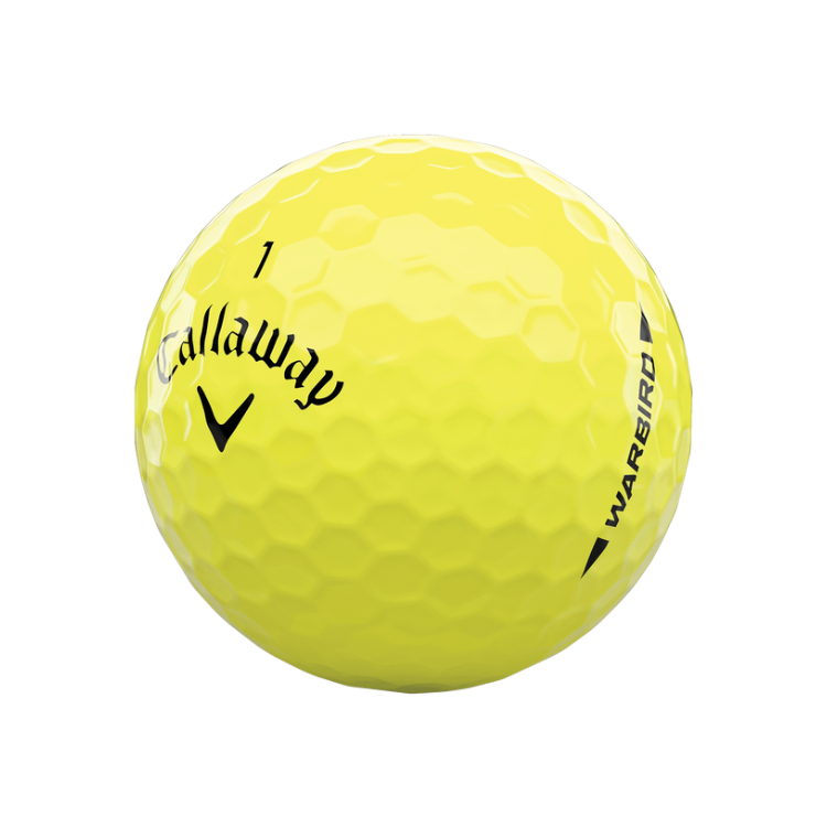 Callaway Warbird Yellow Golf Balls