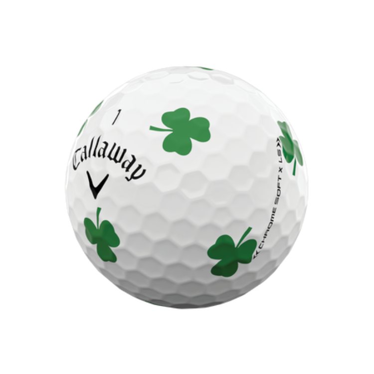 Callaway Chrome Soft Truvis Shamrock Golf Balls