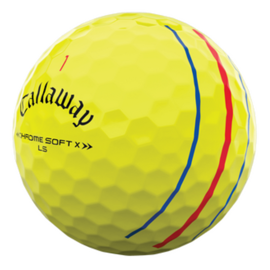 Callaway Chrome Soft X LS Triple Track Yellow Used Golf Balls