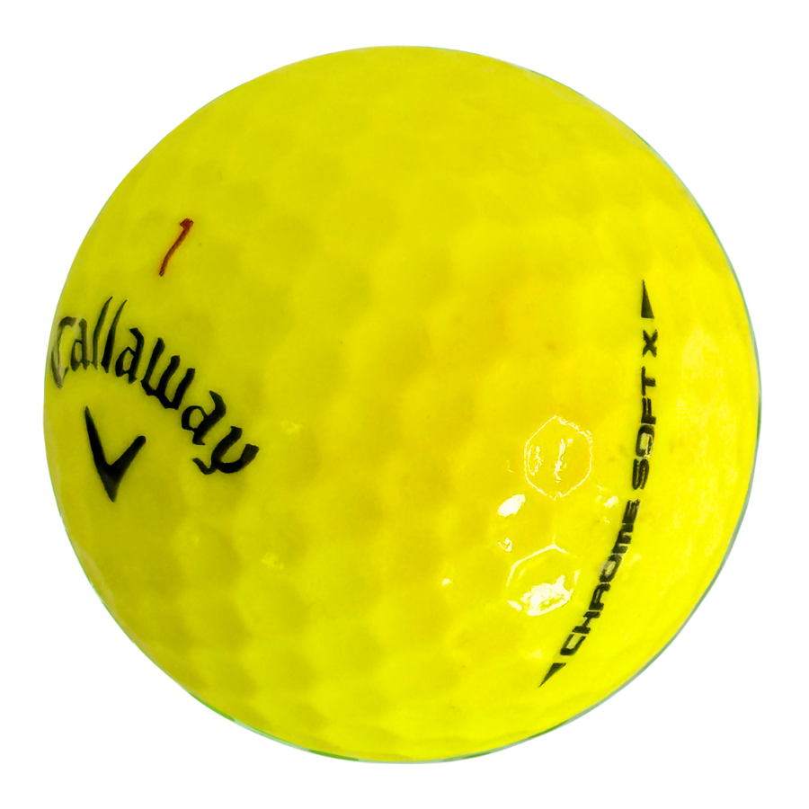 Callaway Chrome Soft X Yellow Used Golf Balls
