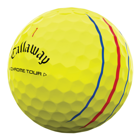 Callaway Chrome Tour Triple Track Yellow Used Golf Balls