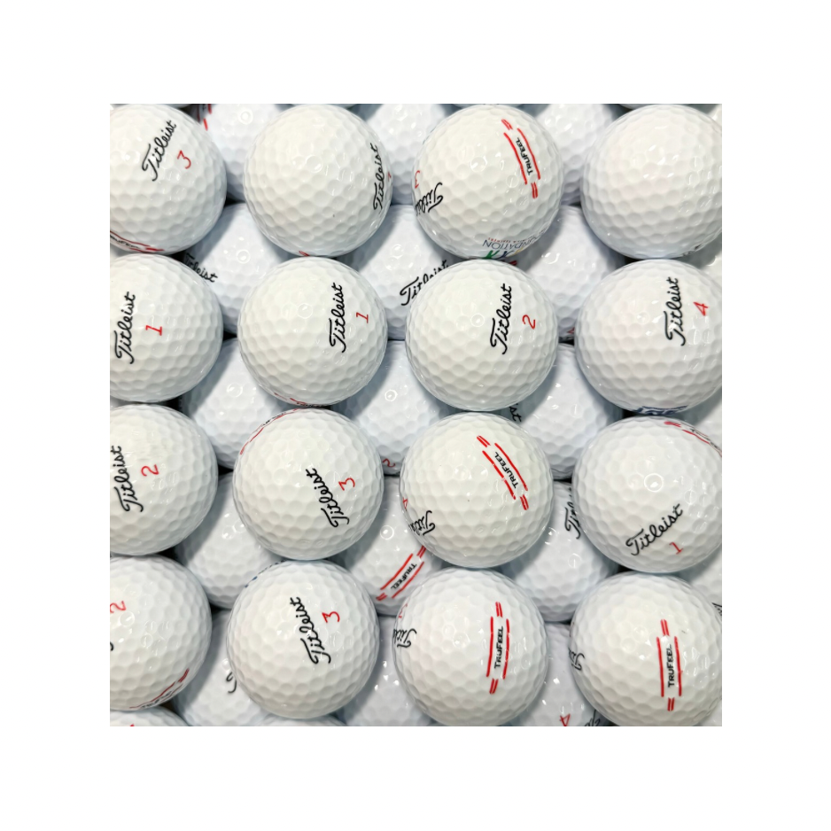 Titleist Trufeel 100 count bag bulk used golf balls