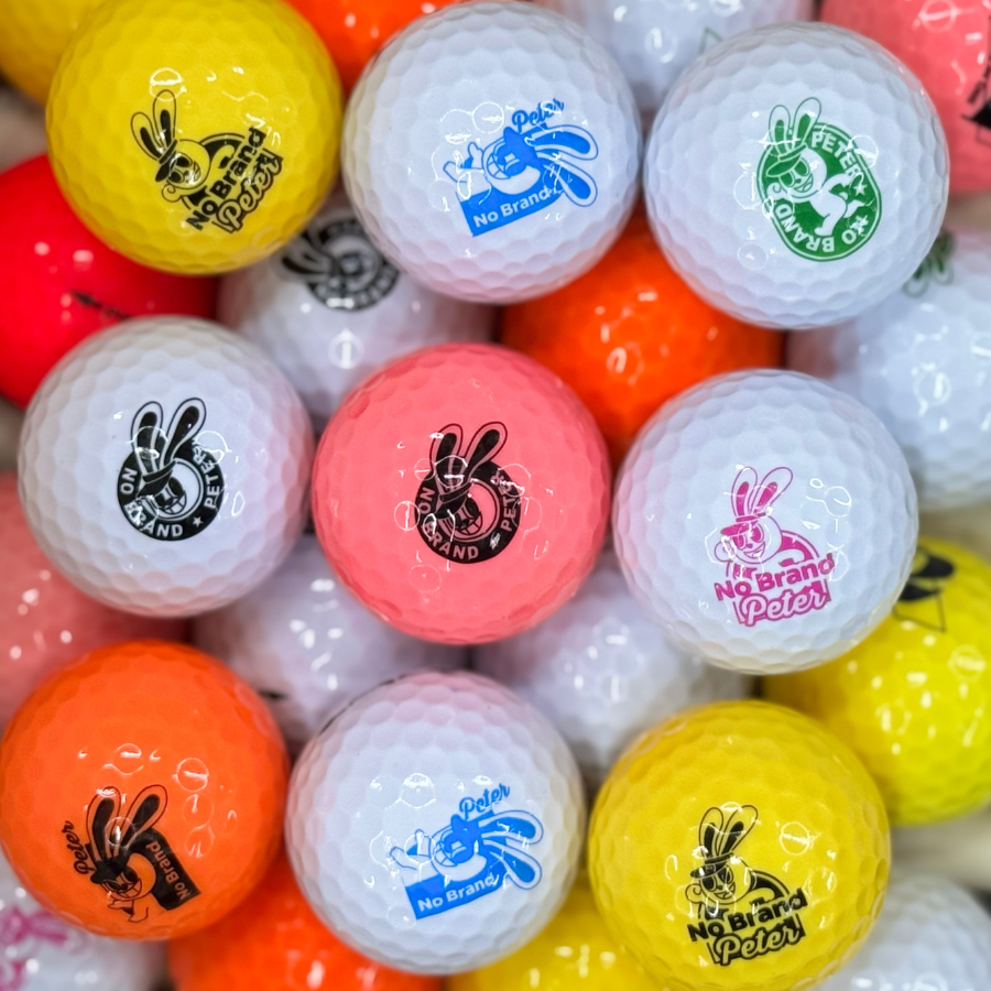 No Brand Peter Used Vintage Golf Balls