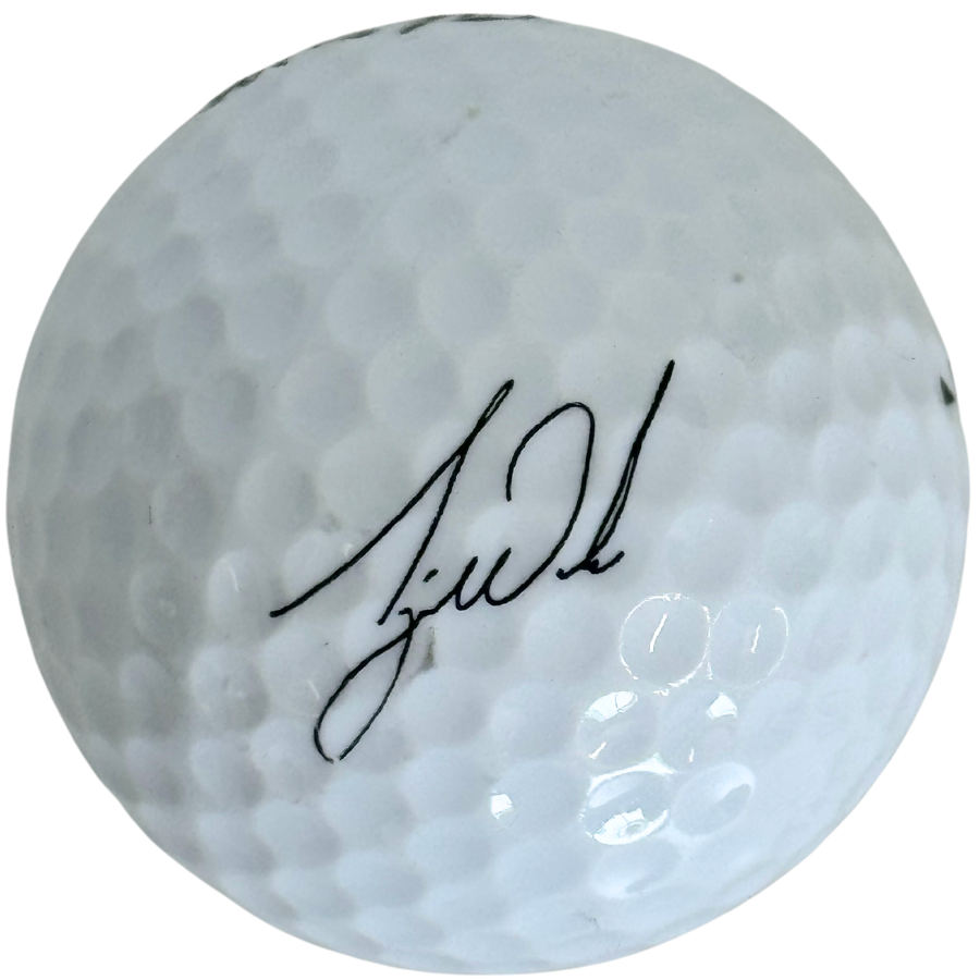 Tiger Woods Signature Wheaties Used Golf Ball