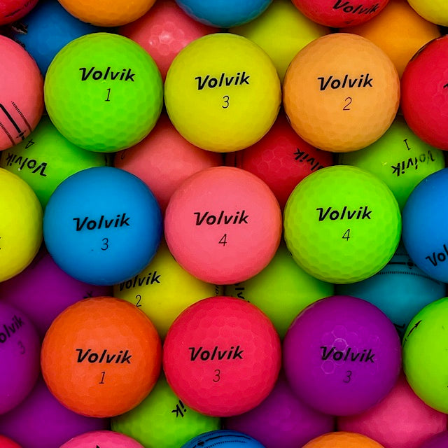Volvik Vivid Matte Colors Golfballs volvik-vivid-matte-colors-golfballs