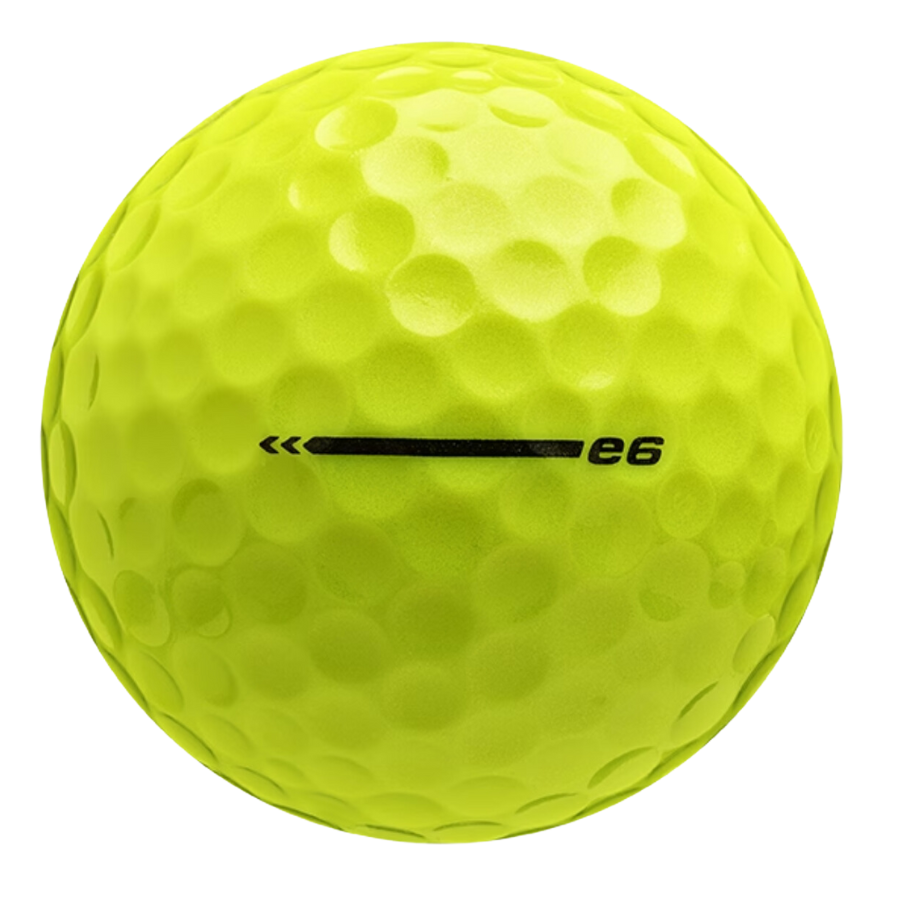 Bridgestone e6 Yellow Golf Balls