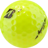 Bridgestone Lady Yellow Used Golf Ball