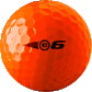 Bridgestone e6 Orange (Per Dozen)