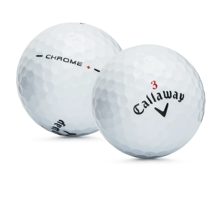 Callaway Chrome + Golf Balls