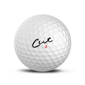 Cut Blue Used Golf Balls