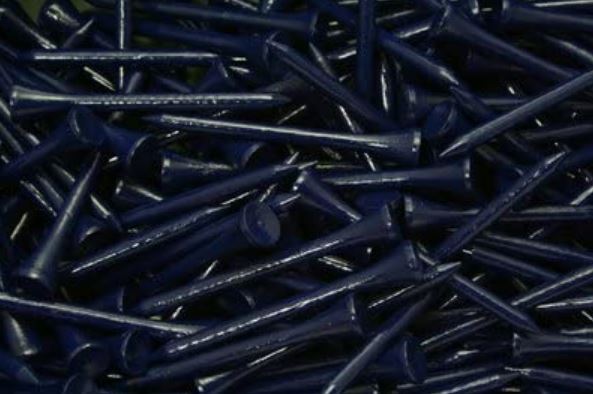 2 3/4" Wood Tees (100 Pack) Dark Blue