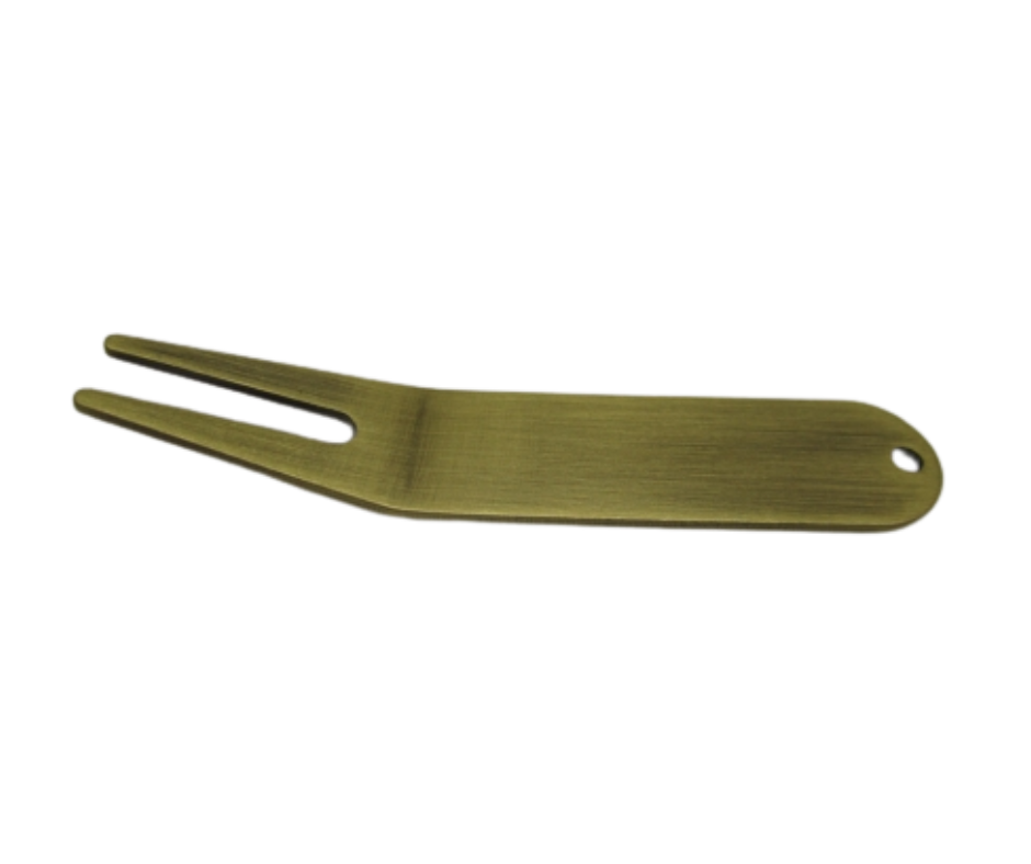 Metal Divot Tool-Antiqued Brass (each)