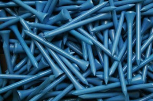 2 3/4" Wood Tees (100 Pack) Blue