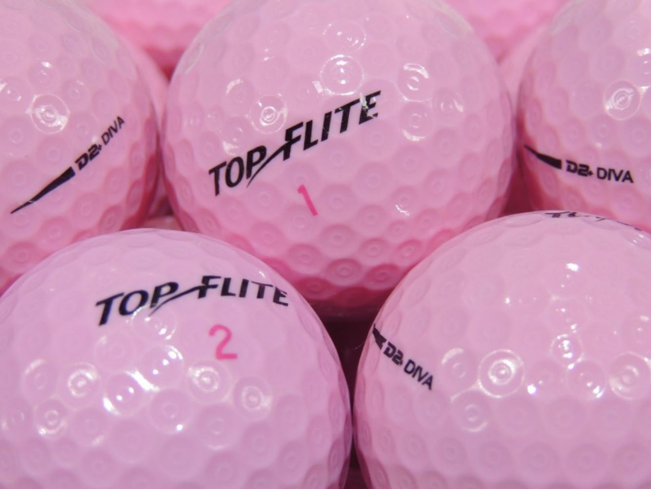 Top Flite D2 Diva Pink Golf Balls