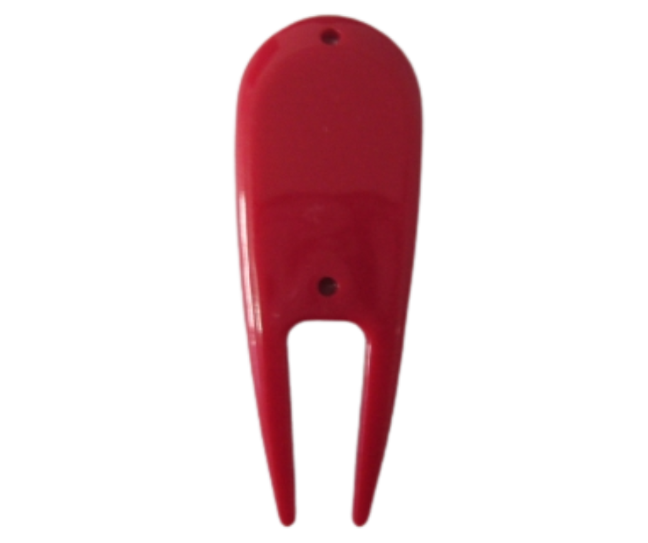 Red Plastic Divot Tool Golf