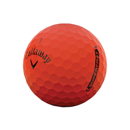 Callaway, Supersoft Matte Golf Ball Pack, Red