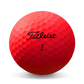 Titleist preowned recycled and used golf balls matte red