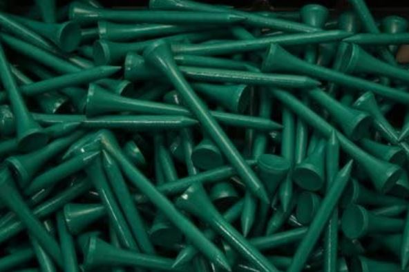 2 3/4" Wood Tees (100 Pack) Teal