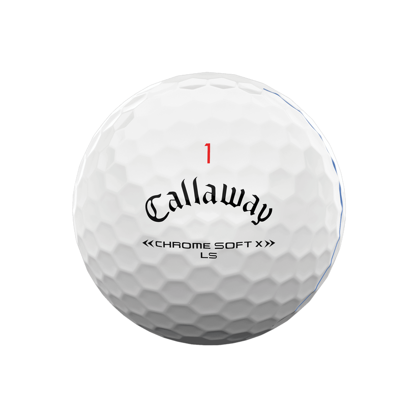 Callaway Chrome Soft X LS Triple Track preowned recycled and used golf balls