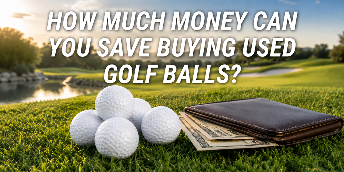 How much money can you save buying used golf balls