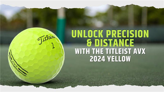 Unlock Precision & Distance with the Titleist AVX 2024 Yellow