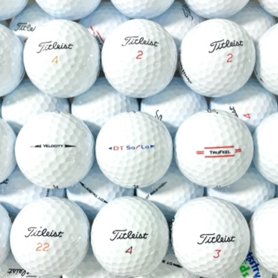 100 Titleist Golf Balls