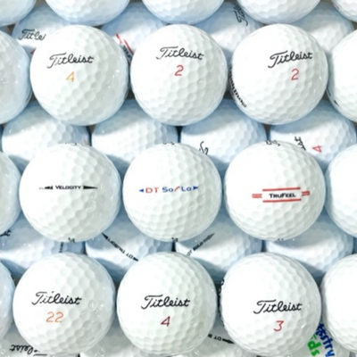 100 Count Bag - Bulk Golf Balls