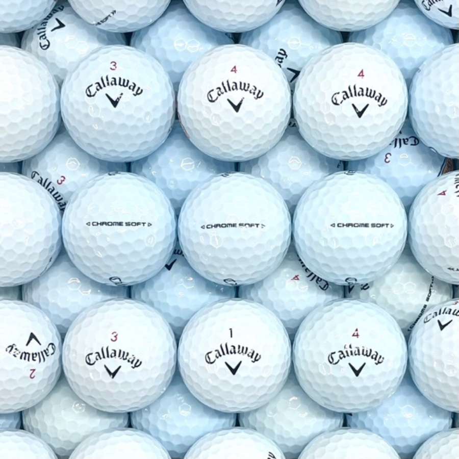 100 Callaway Chrome Soft Used Golf Balls