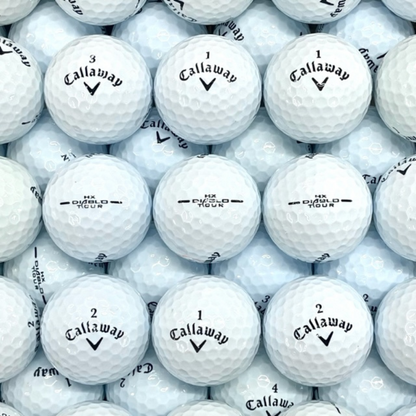 100 Callaway HX Diablo Tour Used Golf Balls